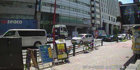 SPC-092IIB 高感度マイク内蔵IP68防水小型カメラ 屋外撮影画像